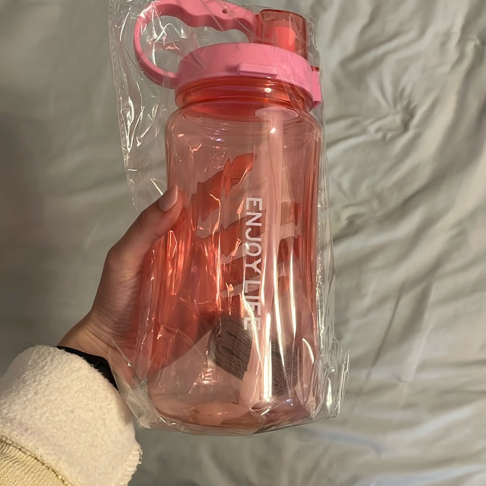 Pink Water bottle